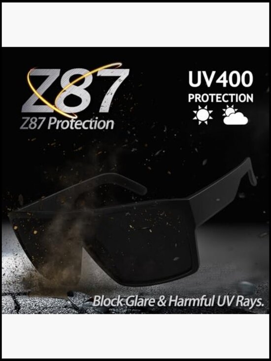 Ultra-Light TR90 Frame XL Sunglasses, Polarized Lenses UV400 Protection main image 4